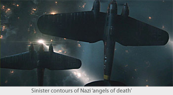 Зловещие контуры фашистских ''ангелов смерти''